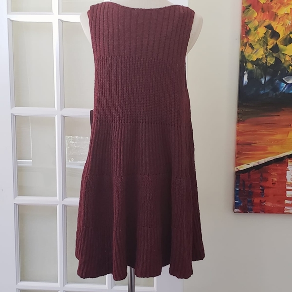 Free People Waterfall Sleeveless Sweater Dress S - Picture 6 of 8